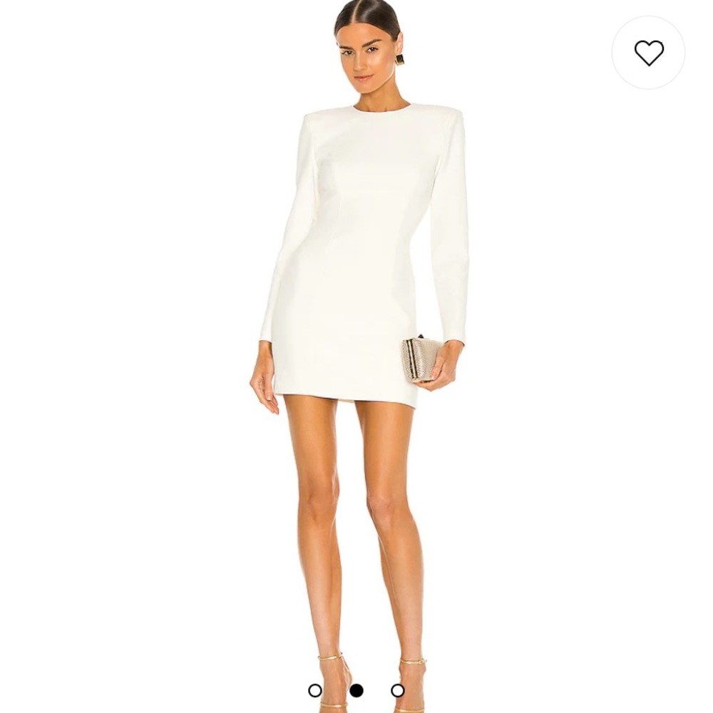 MISHA Daniella Cutout-Back Mini Dress